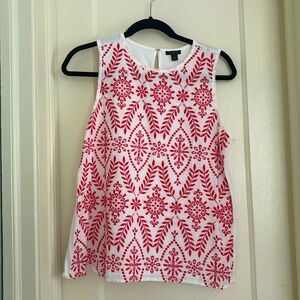 Ann Taylor Pattern Tank Size SP